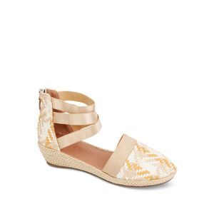 GENTLE SOULS KENNETH COLE Womens Beige Noa-beth Wedge Shoes 9.5